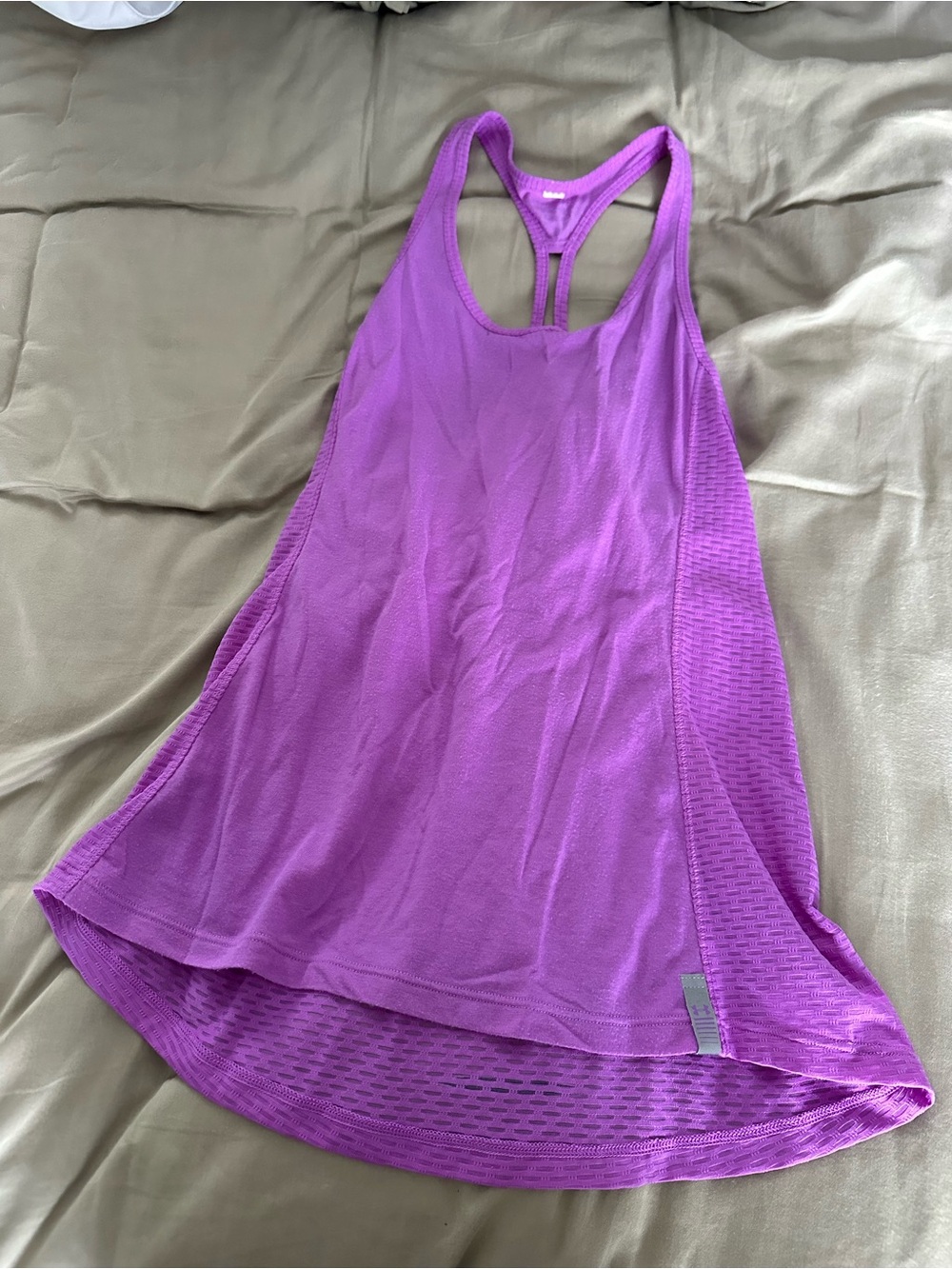 Under Armour Purple Racerback Tank Top